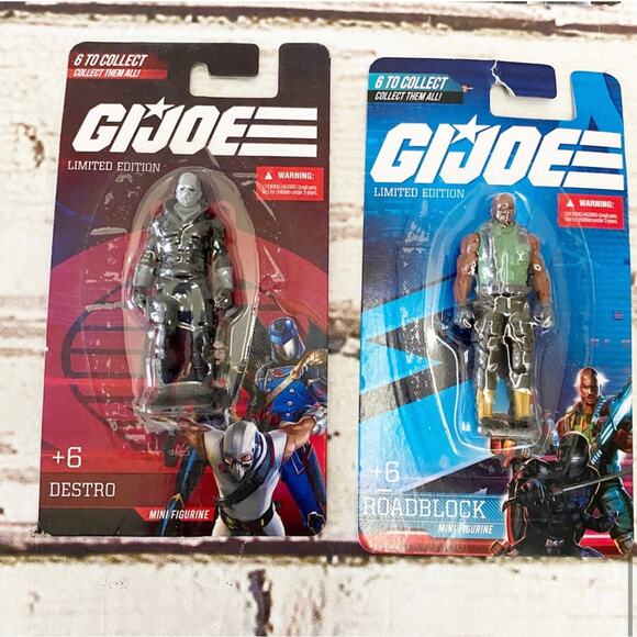 GI JOE Limited Edition Hasbro Mini Figures - Picture 5 of 5